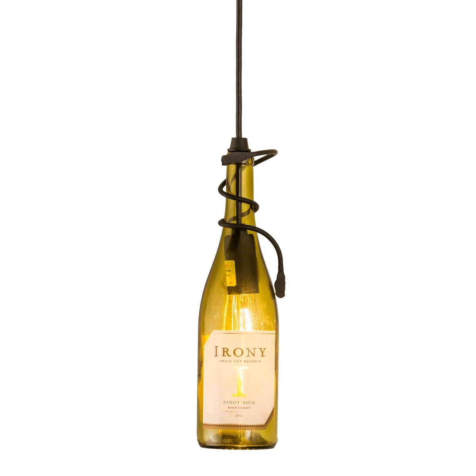 Meyda 3"W Tuscan Vineyard Custom Wine Bottle Pendant - Image 3