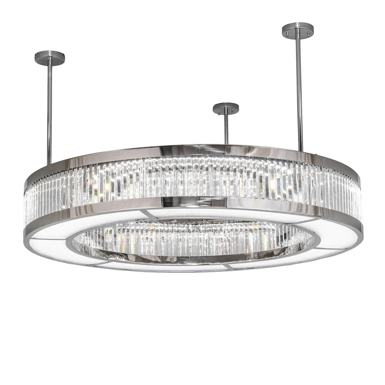 Meyda 57" Wide Beckam Pendant - Image 5