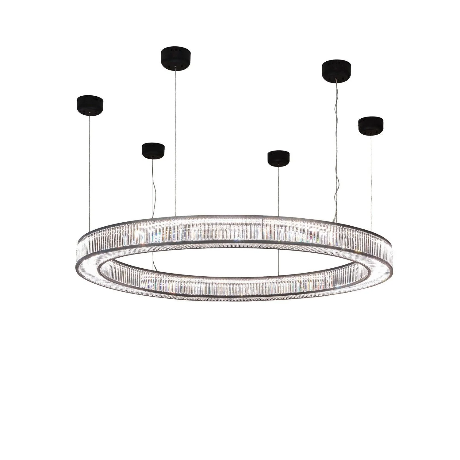 Meyda 92" Wide Beckam Pendant - Image 11