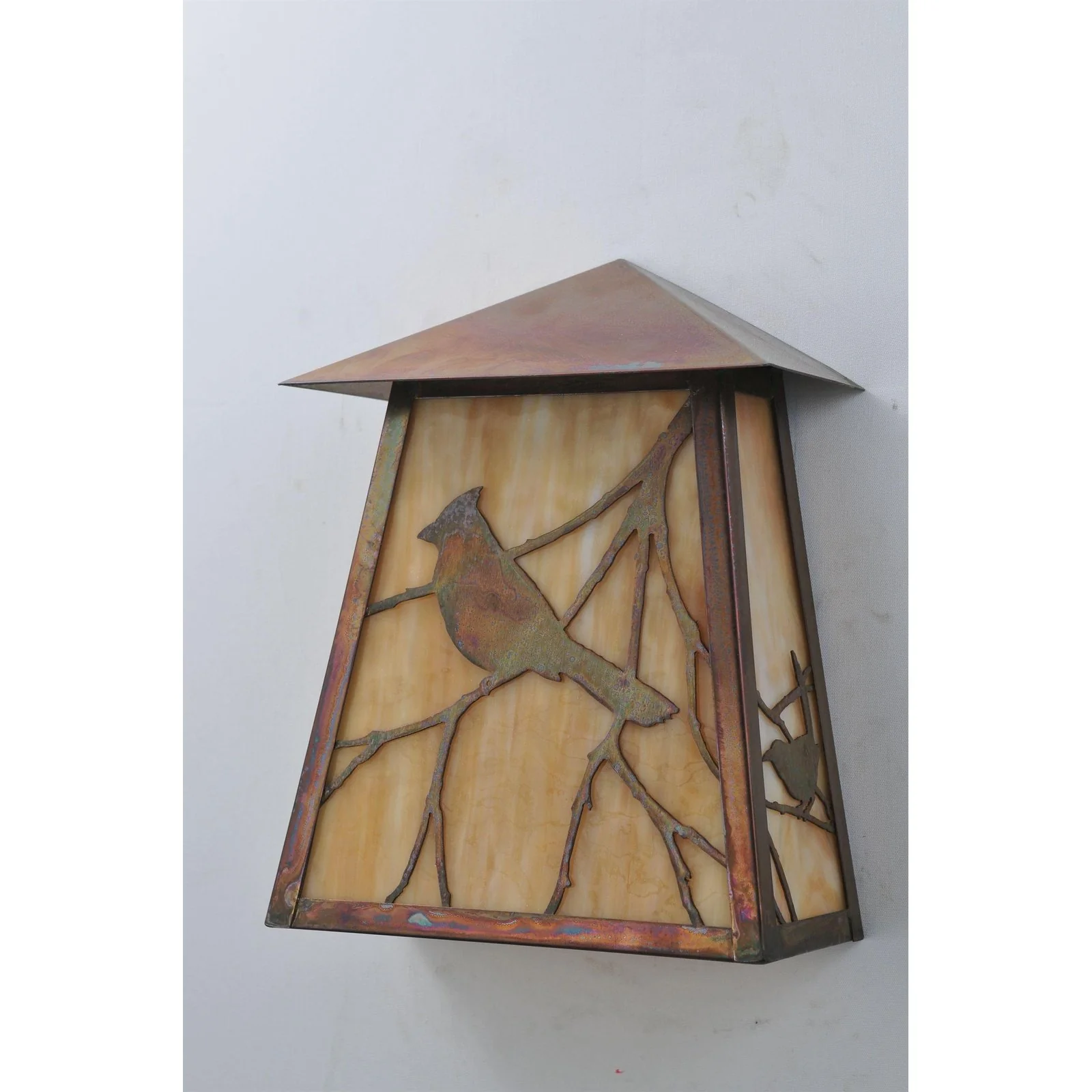 Meyda 9"Wide Brown Stillwater Song Bird Wall Sconce - Image 6