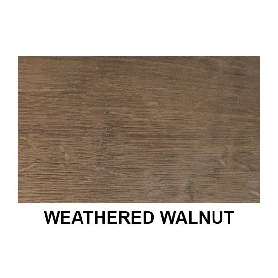 Modern Flames Allwood Wall System in Weathered Walnut | 60'' Spectrum Slimline Electric Fireplace - Image 4