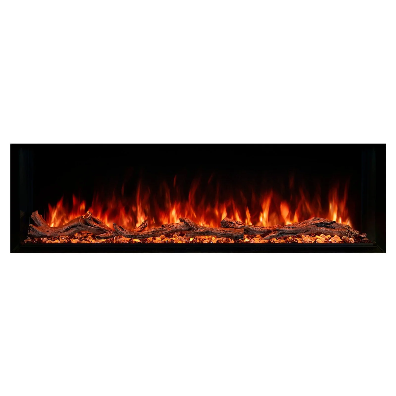 Modern Flames Landscape Pro Multi 56-inch 3-Sided / 2-Sided Built In Electric Fireplace - Image 4