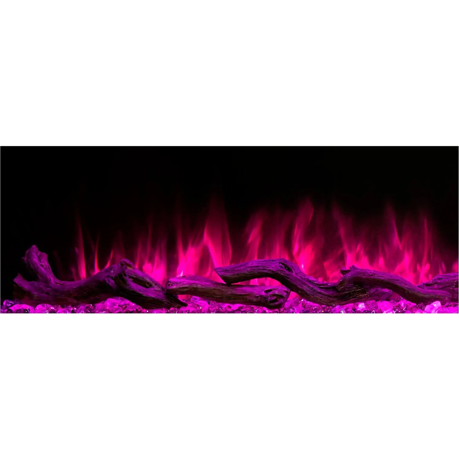 Modern Flames Landscape Pro 70'' Electric Fireplace Wall Mount Studio Suite | White Ready to Paint - Image 12