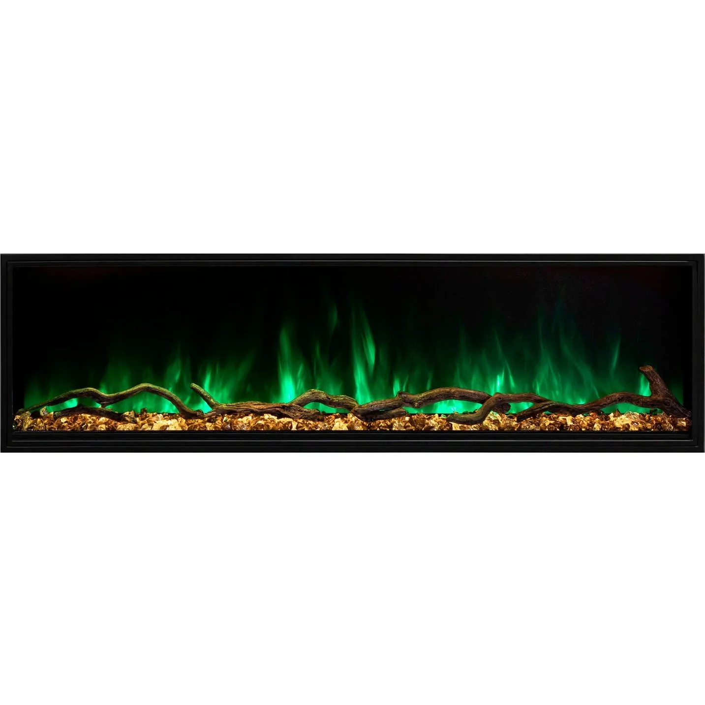 Modern Flames Landscape Pro Slim 56" Built In Linear Electric Fireplace - Image 10