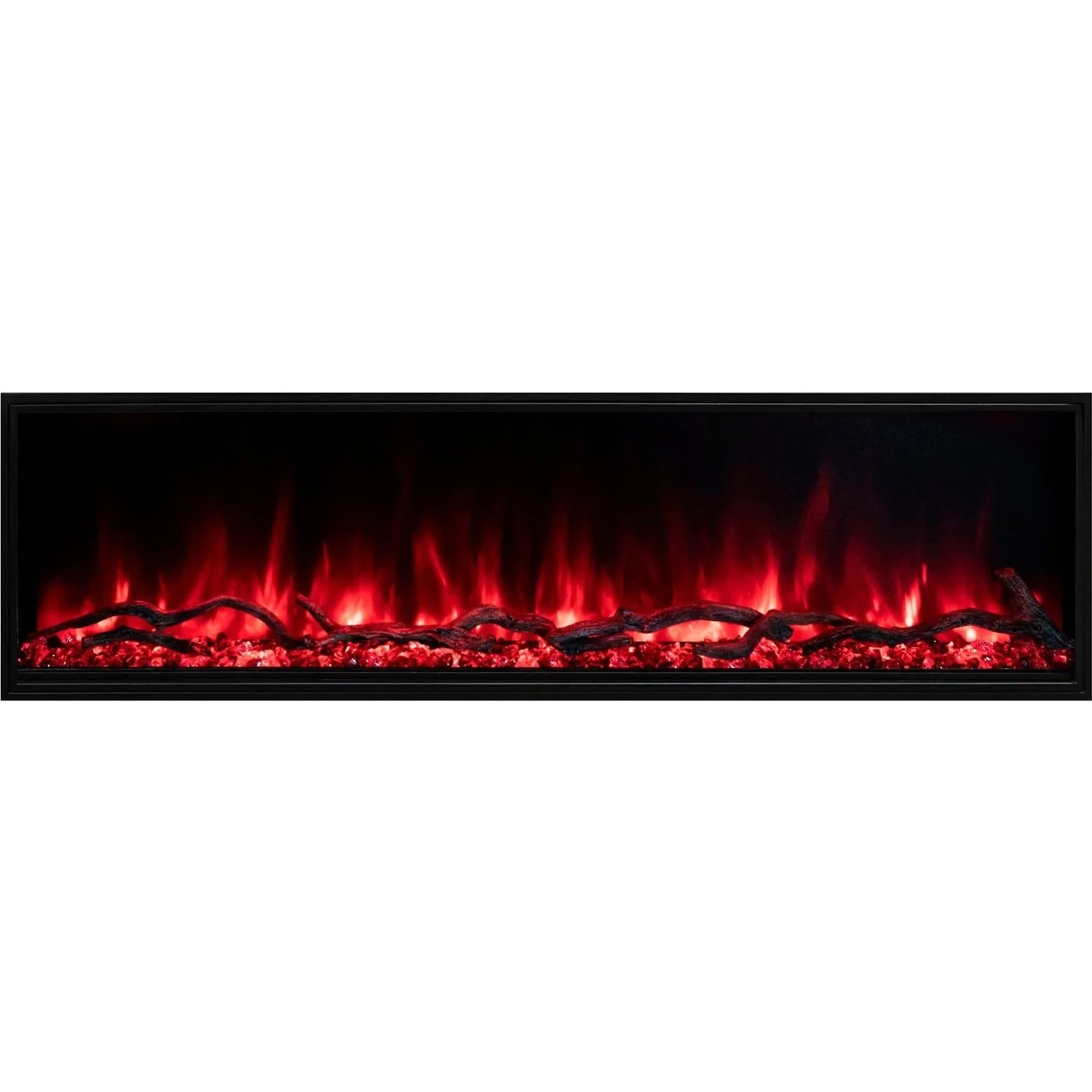 Modern Flames Landscape Pro Slim 96" Built In Linear Electric Fireplace - Image 10