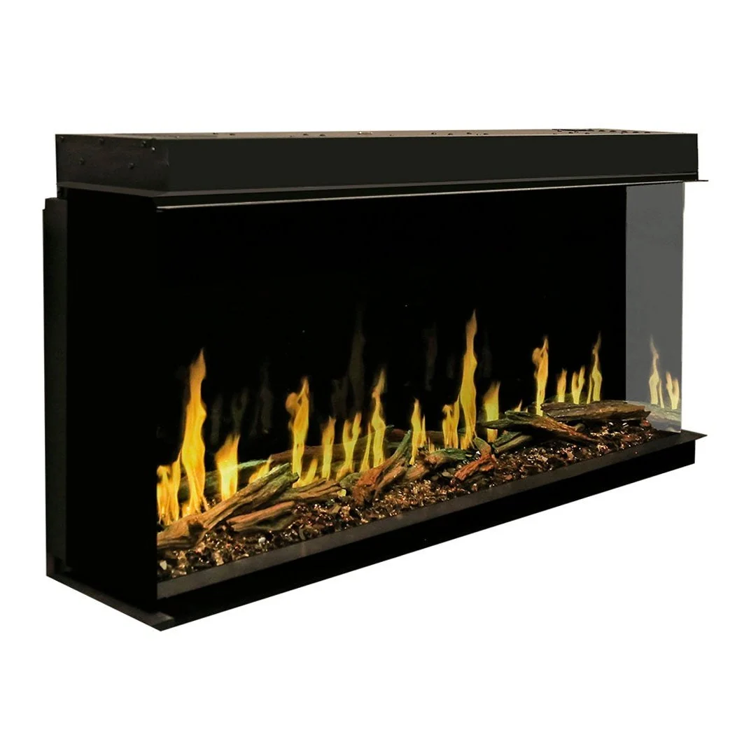 Modern Flames Orion Multi 76" Heliovision Virtual Multi-View Built-In Electric Fireplace - Image 12