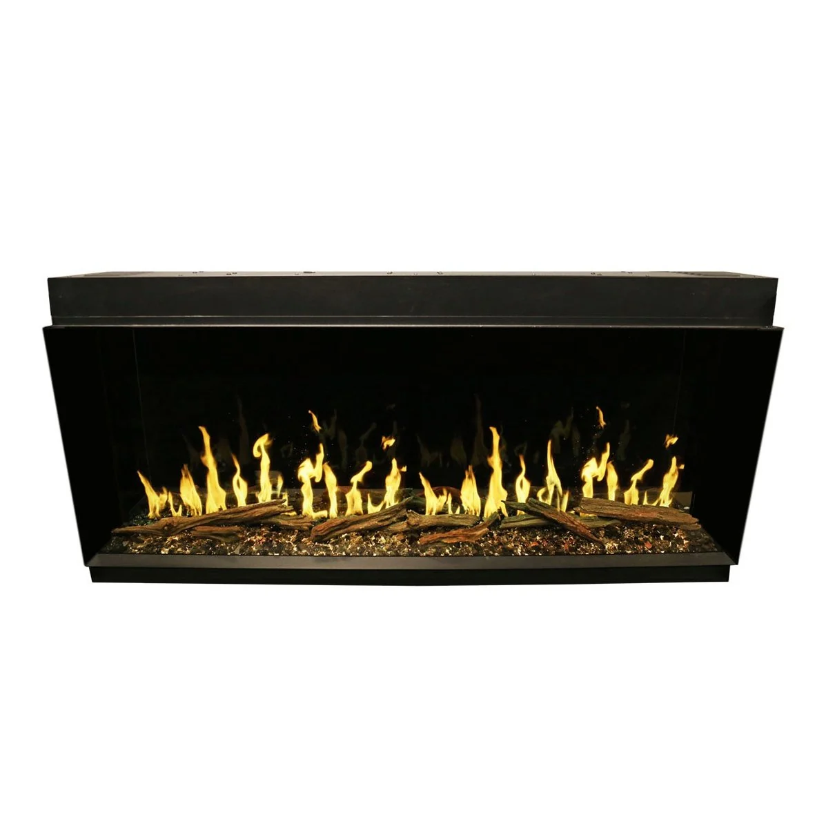 Modern Flames Orion Multi 76" Heliovision Virtual Multi-View Built-In Electric Fireplace - Image 22