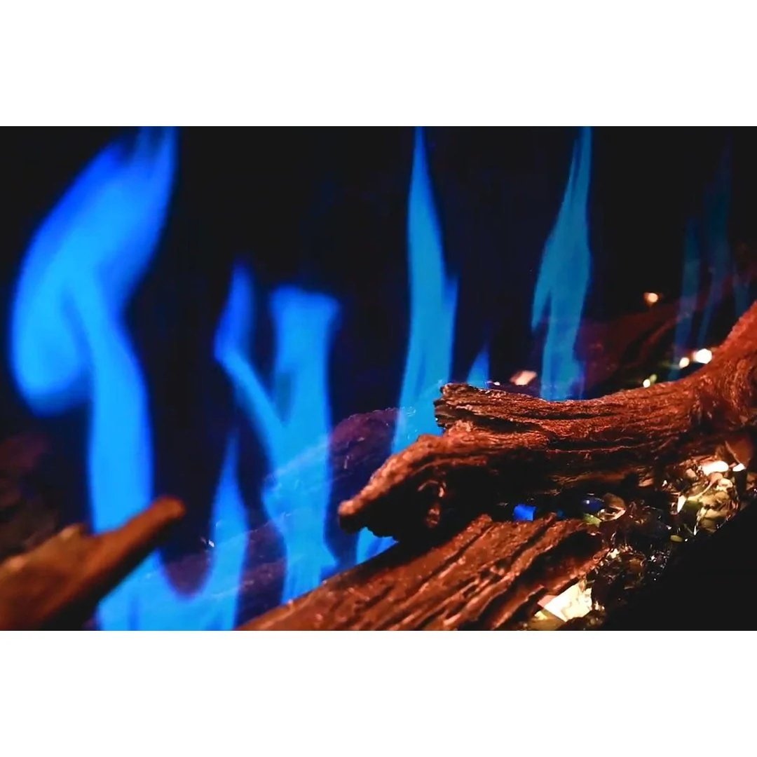 Modern Flames Orion Slim 60" Heliovision Virtual Recessed / Wall Mount Electric Fireplace - Image 6