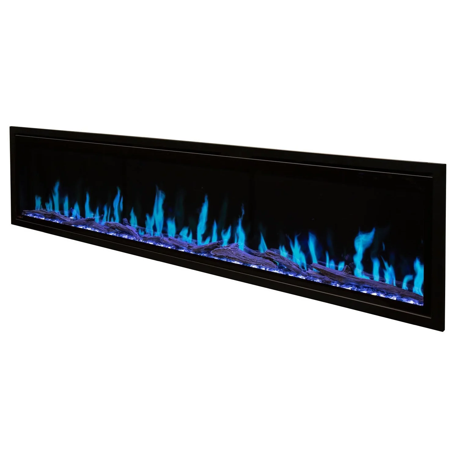 Modern Flames Orion Slim 76" Heliovision Virtual Recessed / Wall Mount Electric Fireplace - Image 8