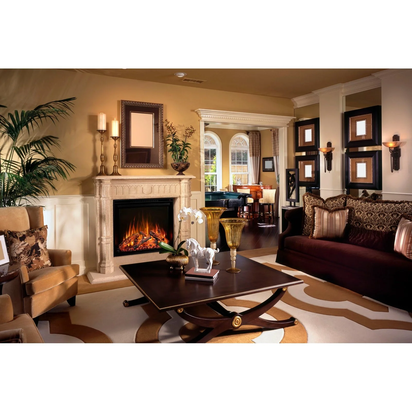 Modern Flames Redstone 36" Built In Electric Firebox Insert - Image 6