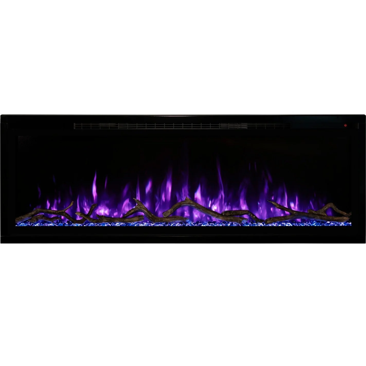 Modern Flames Spectrum Slimline 100'' Wall Mount / Recessed Linear Electric Fireplace - Image 11