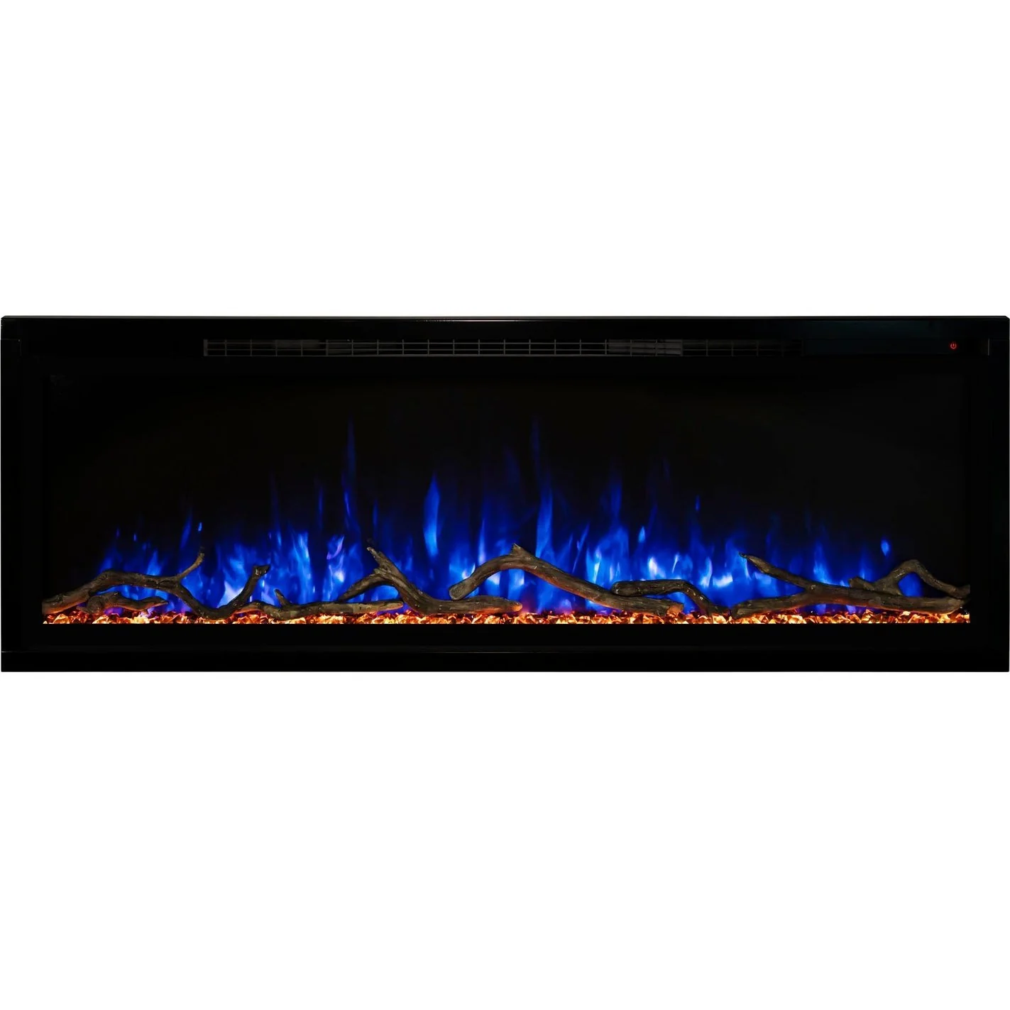 Modern Flames Spectrum Slimline 74'' Wall Mount / Recessed Linear Electric Fireplace - Image 12