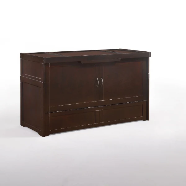 Night and Day Furniture Queen Murphy Cabinet Bed Cube - Image 9