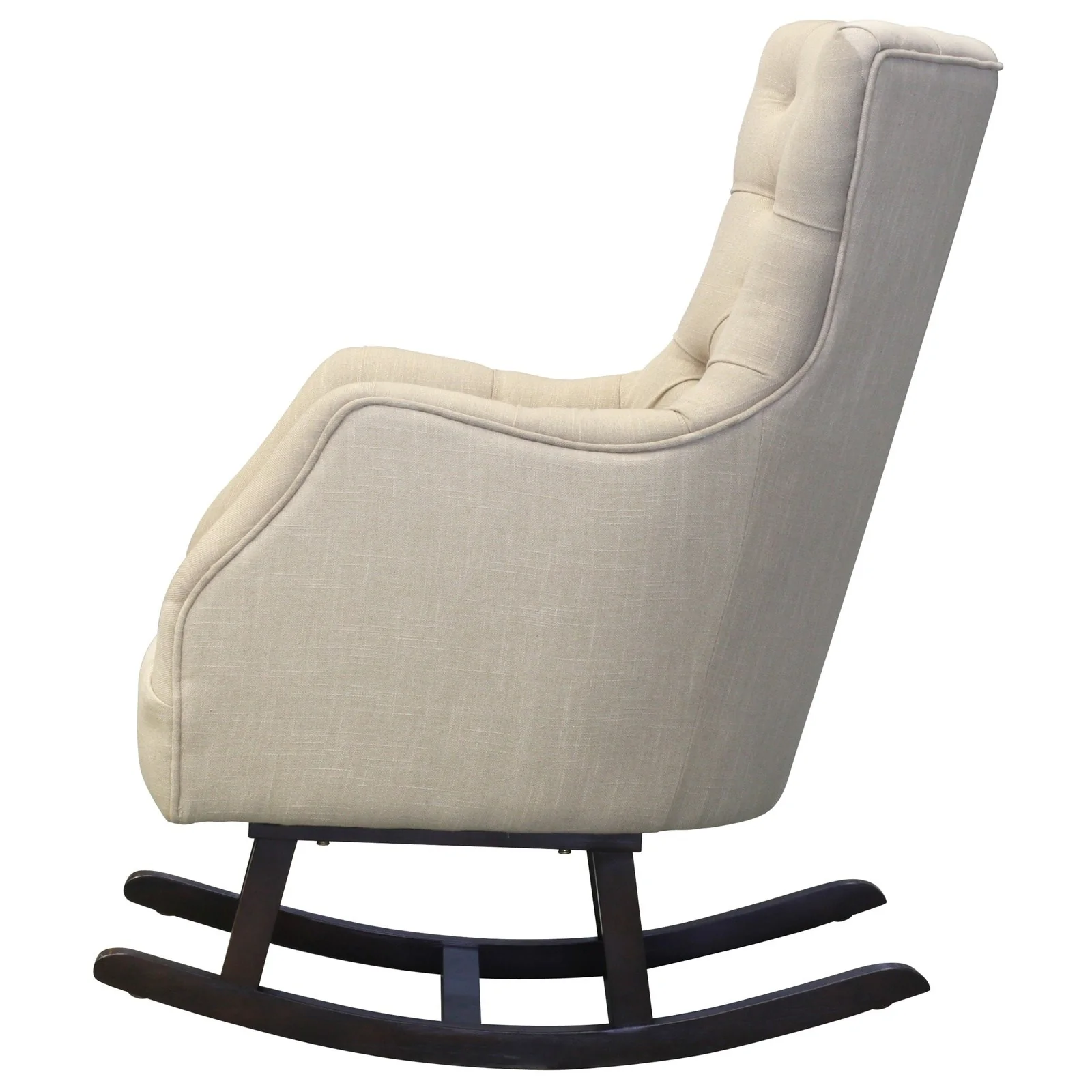 New Pacific Direct Abigail Fabric Tufted Rocking Chair 3900023 - Image 3