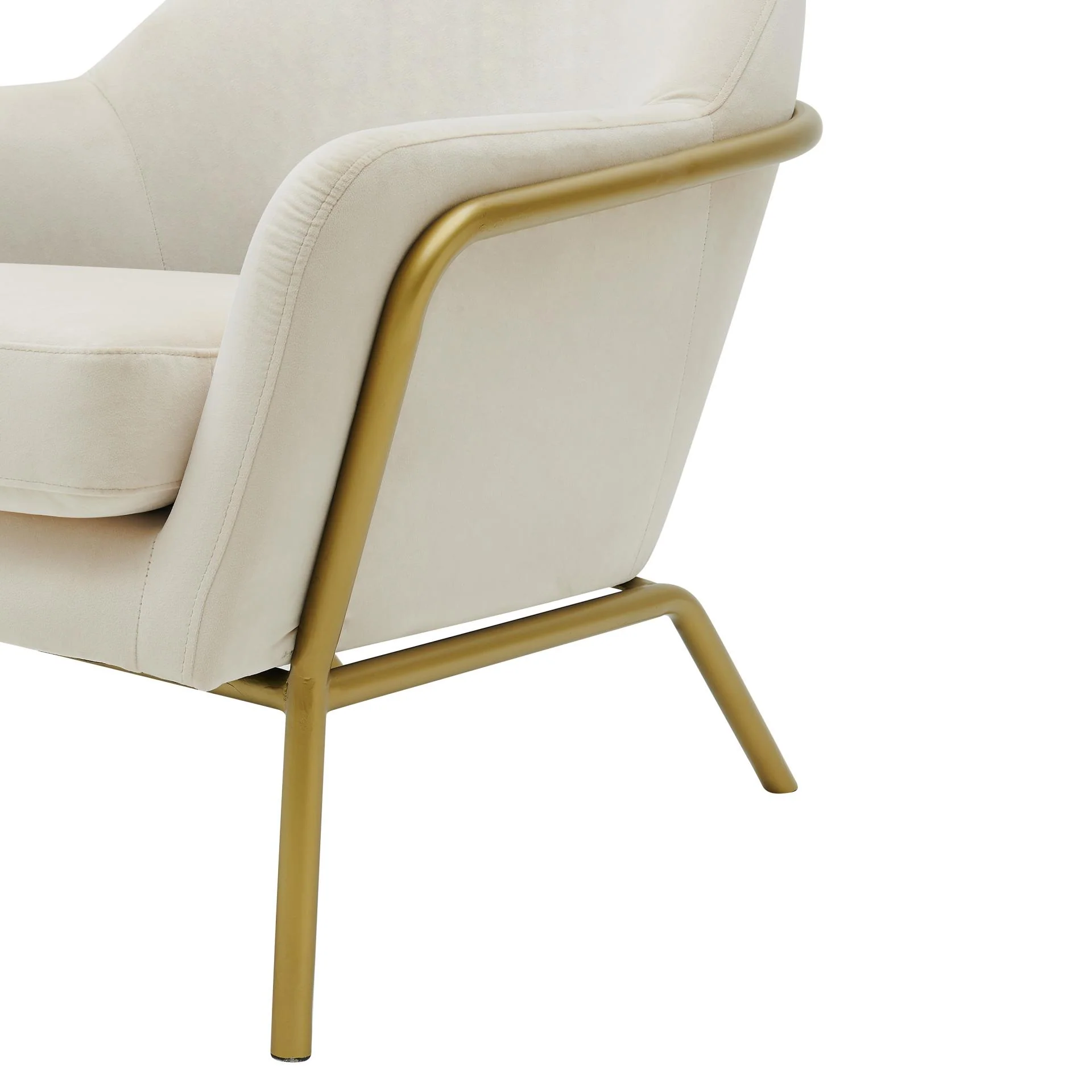 New Pacific Direct Aurelia Velvet Fabric Accent Chair 9900063-332 - Image 6