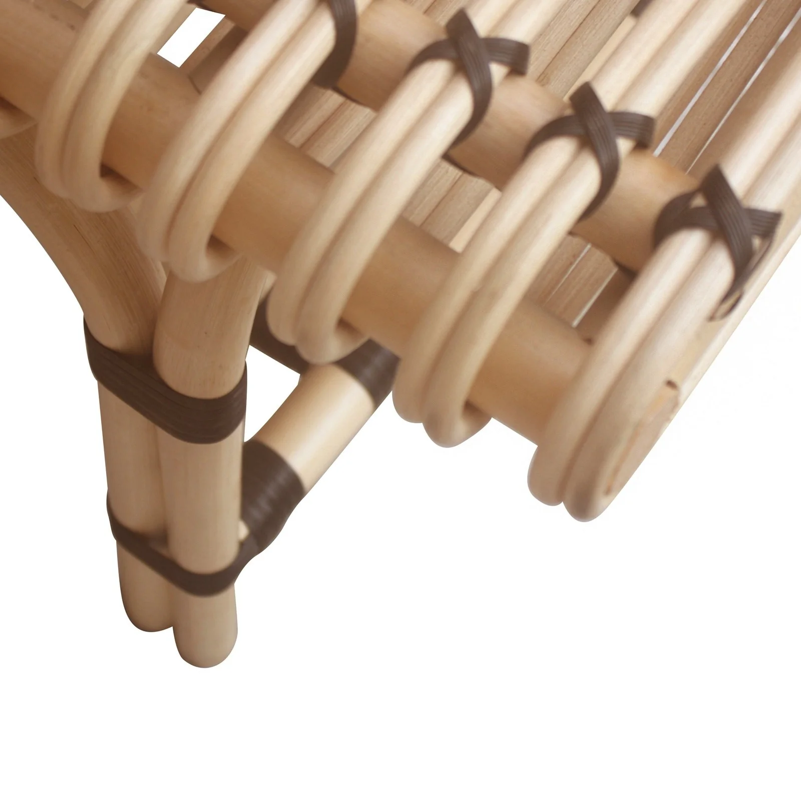 New Pacific Direct Baza Rattan Bench w/ Shelf 4900039 - Image 7