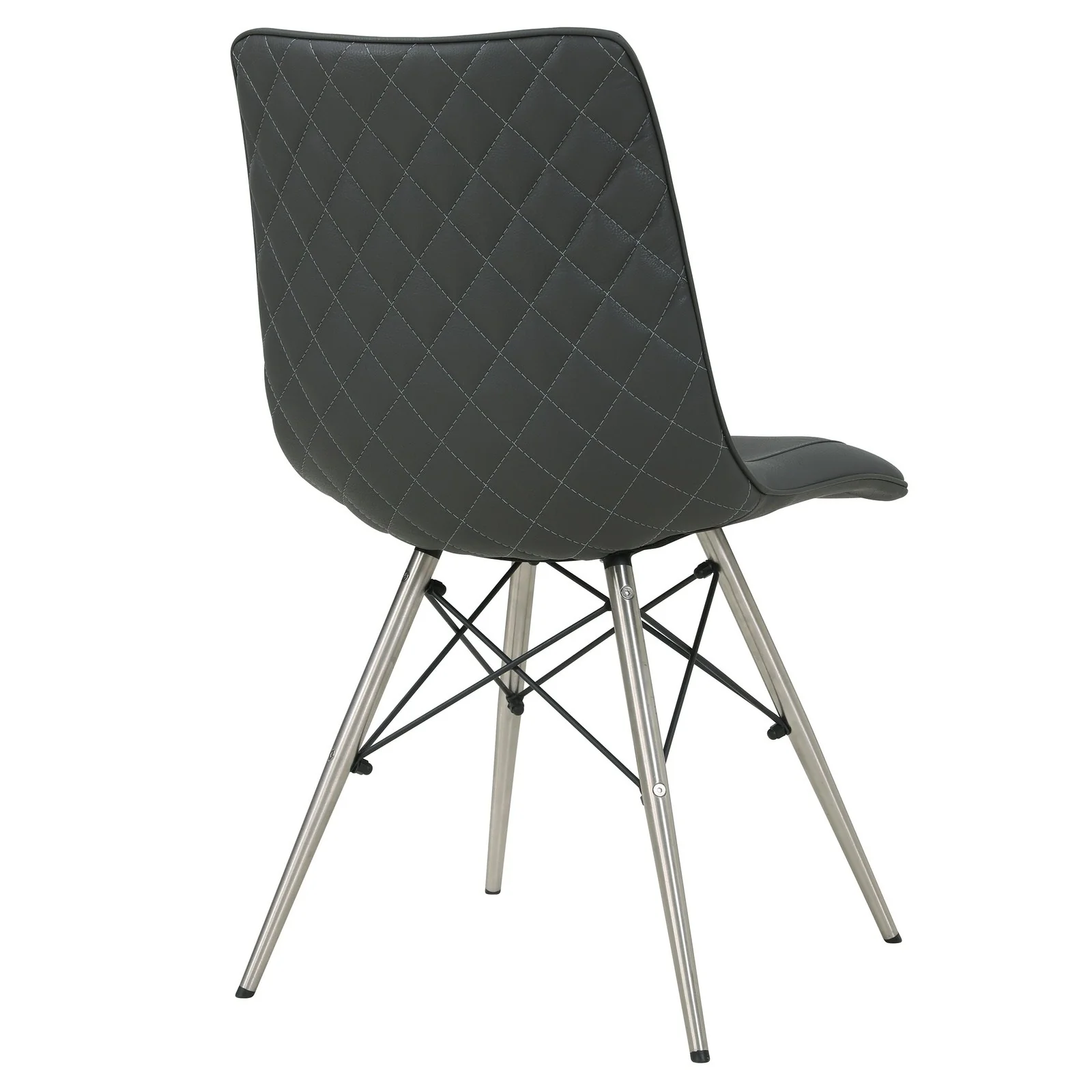 New Pacific Direct Blaine PU Chair Stainless Steel Legs, (Set of 2) 568236P-SG-SS - Image 4