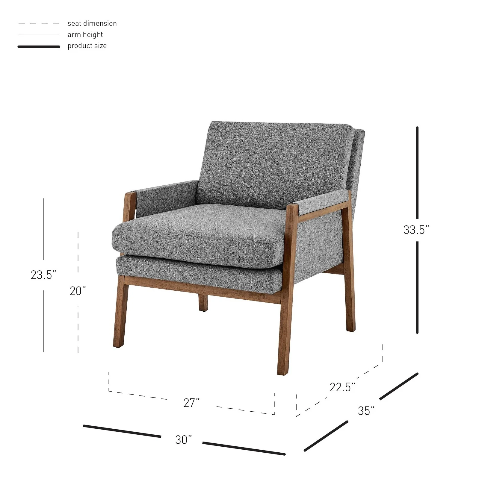 New Pacific Direct Colton Fabric Accent Arm Chair 1250036-572 - Image 10