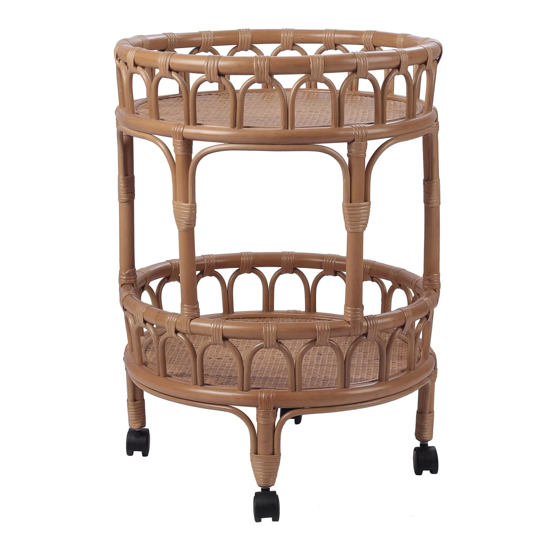 New Pacific Direct Dijon Rattan Cart 4900032 - Image 4