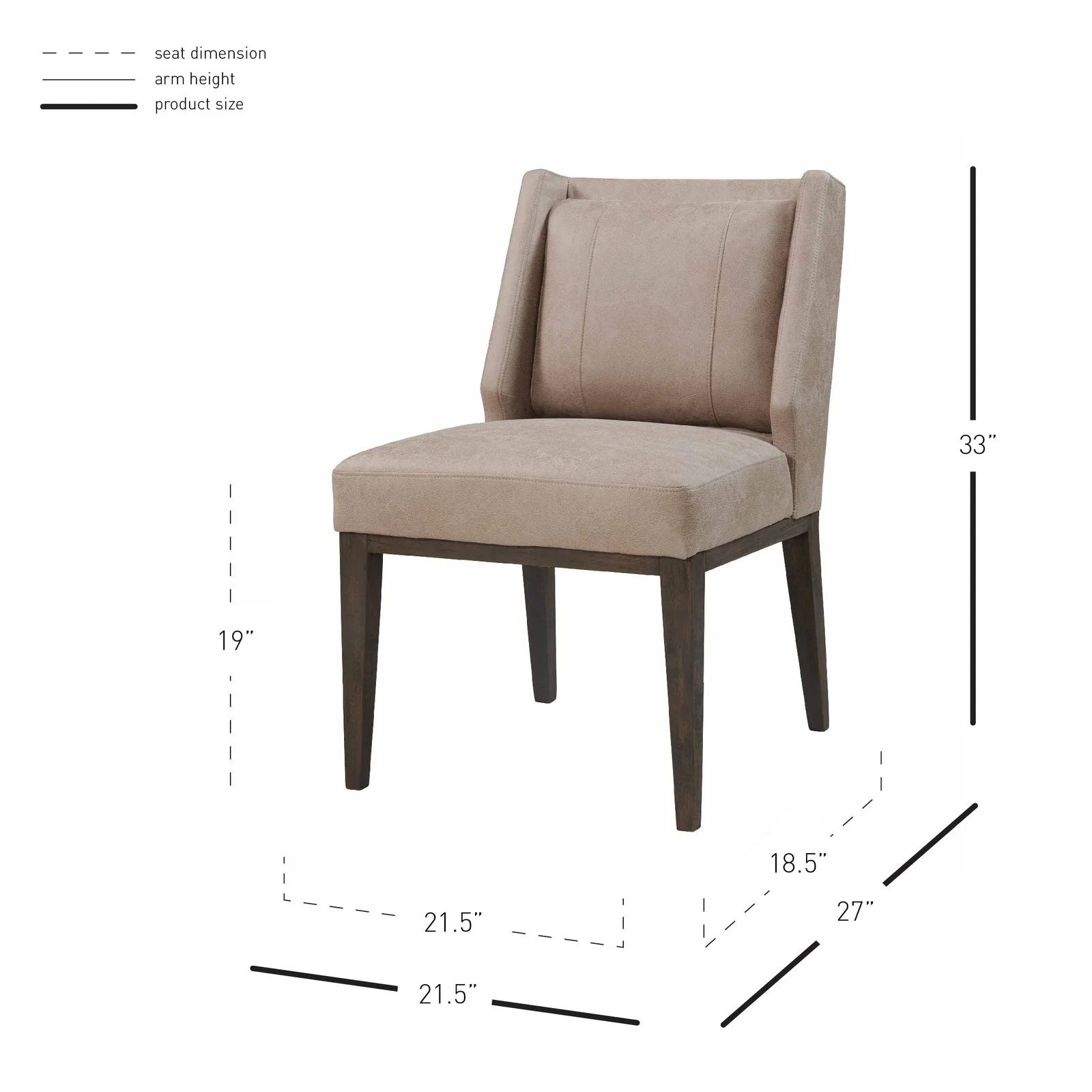 New Pacific Direct Ethan PU Leather Dining Chair 9900034-278 - Image 8