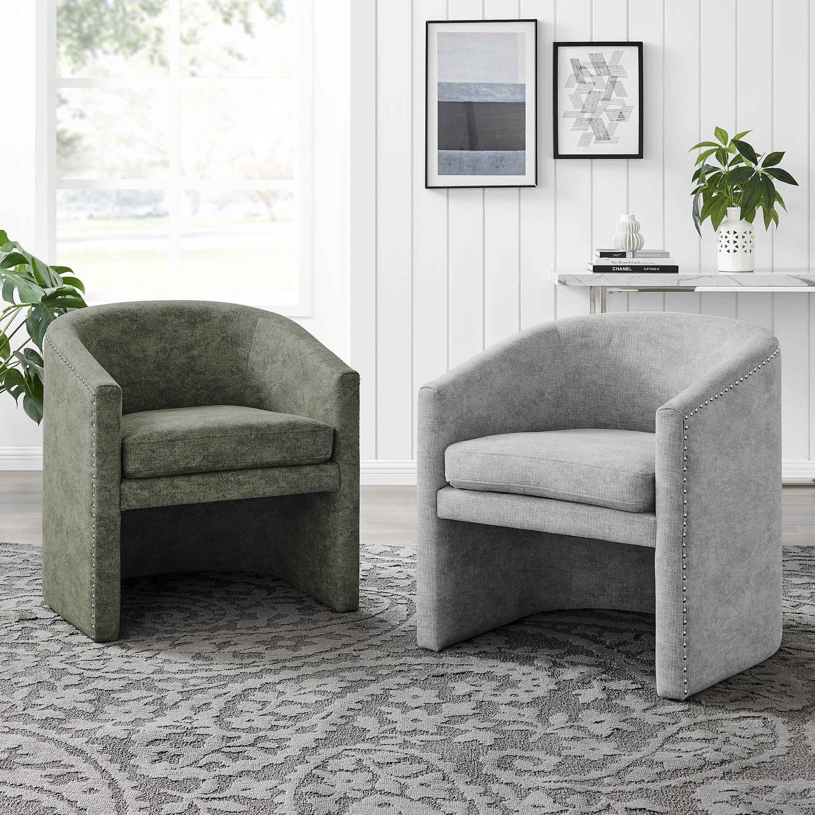 New Pacific Direct Freya Fabric Accent/ Dining Side Chair 1900185-562