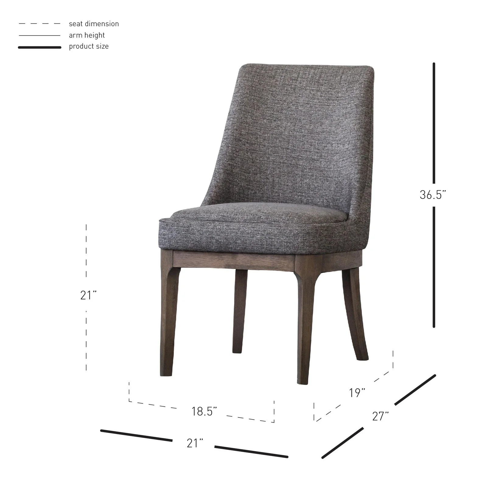 New Pacific Direct George Fabric Chair 9900026-331 - Image 6