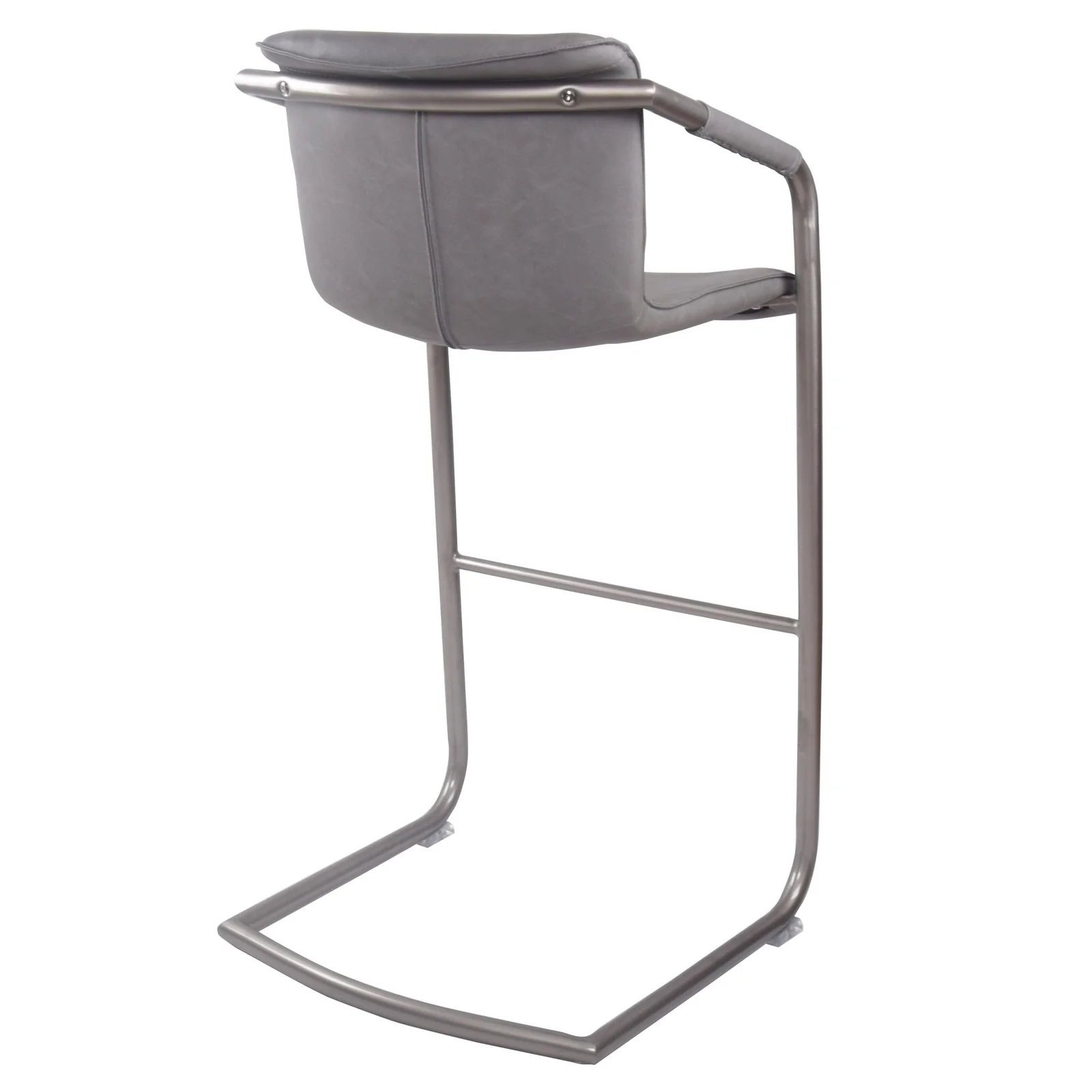 New Pacific Direct Indy PU Leather Bar Stool, (Set of 2) 1060003-216 - Image 5