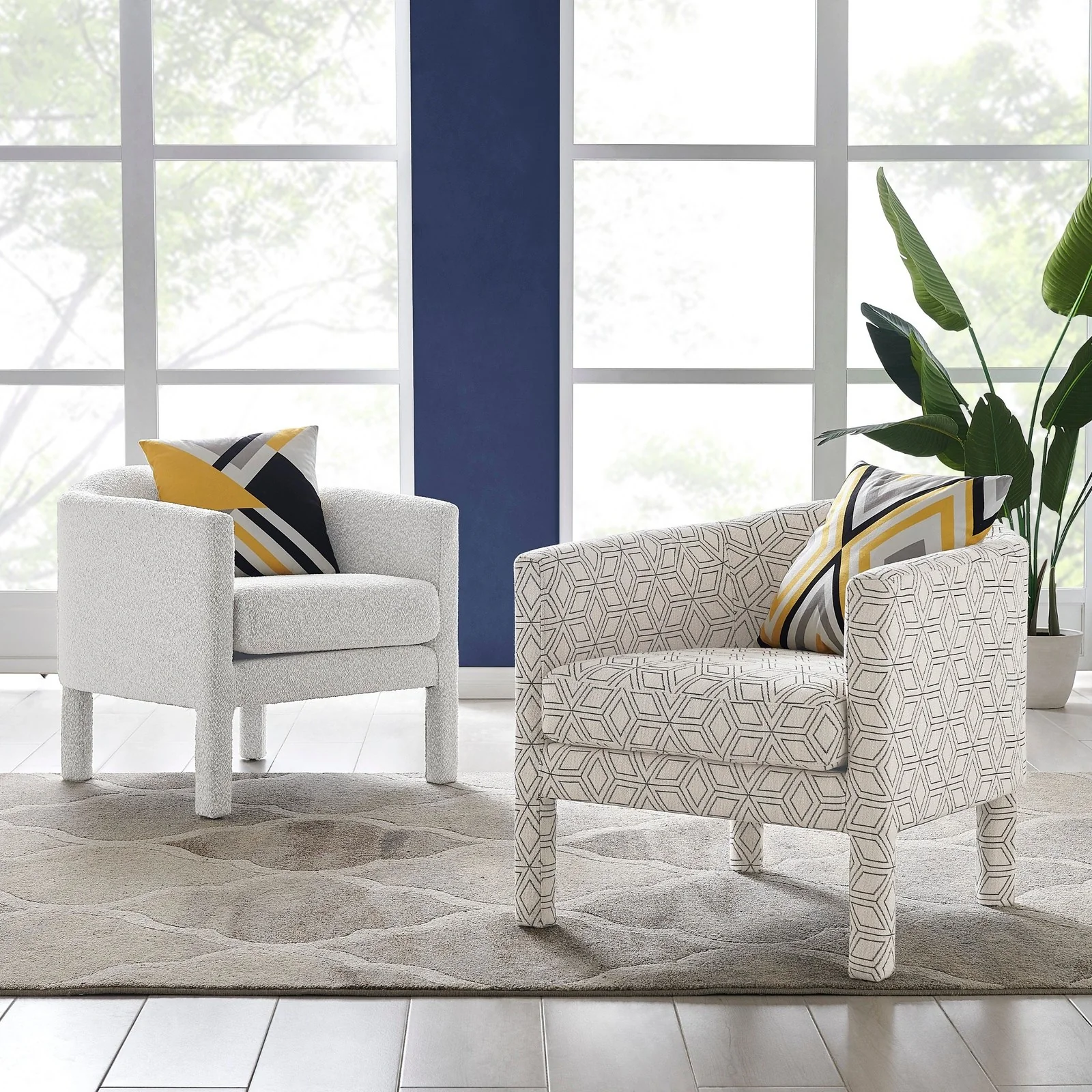 New Pacific Direct Jennifer Fabric Accent Arm Chair 1900171-563