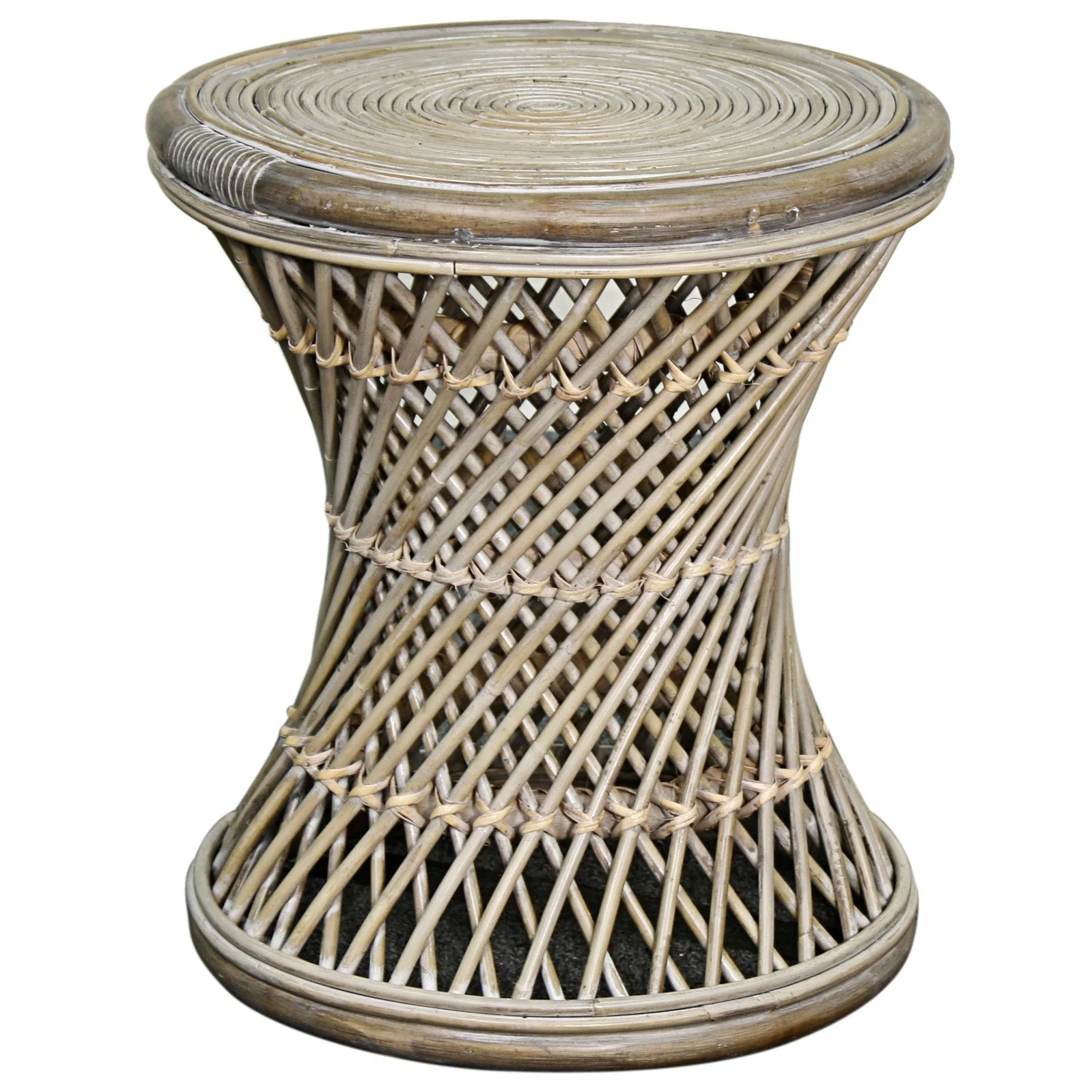New Pacific Direct Keala Rattan Round Stool 668818-SG - Image 2