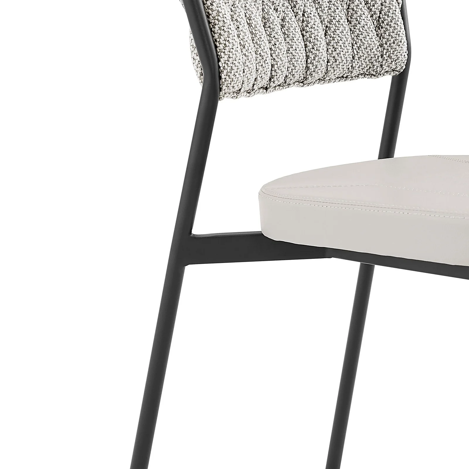 New Pacific Direct Leander Fabric/ PU Counter Stool, (Set of 4) 1240015-5006 - Image 7