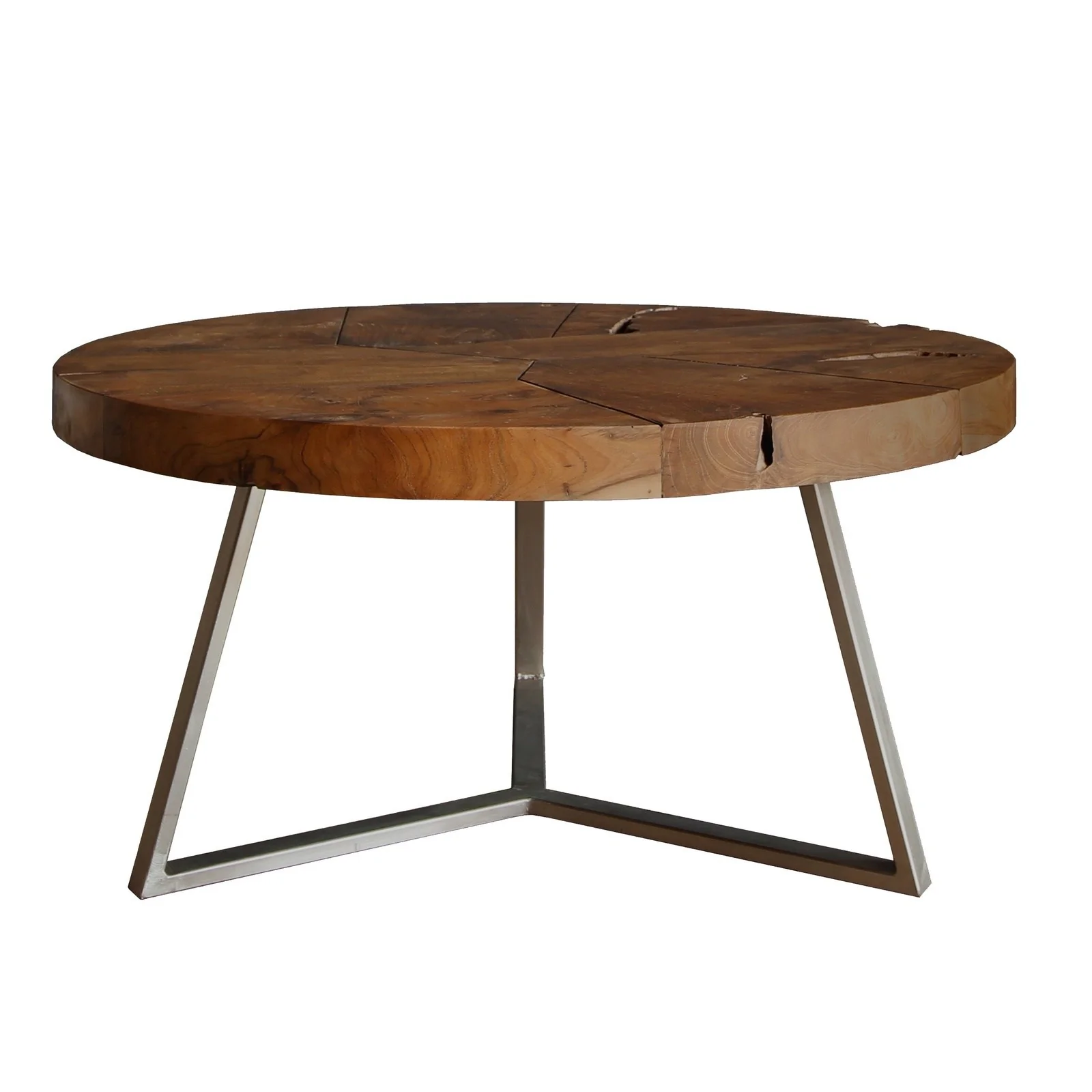 New Pacific Direct Leon Reclaimed Teak Wood Coffee Table 9600024 - Image 2