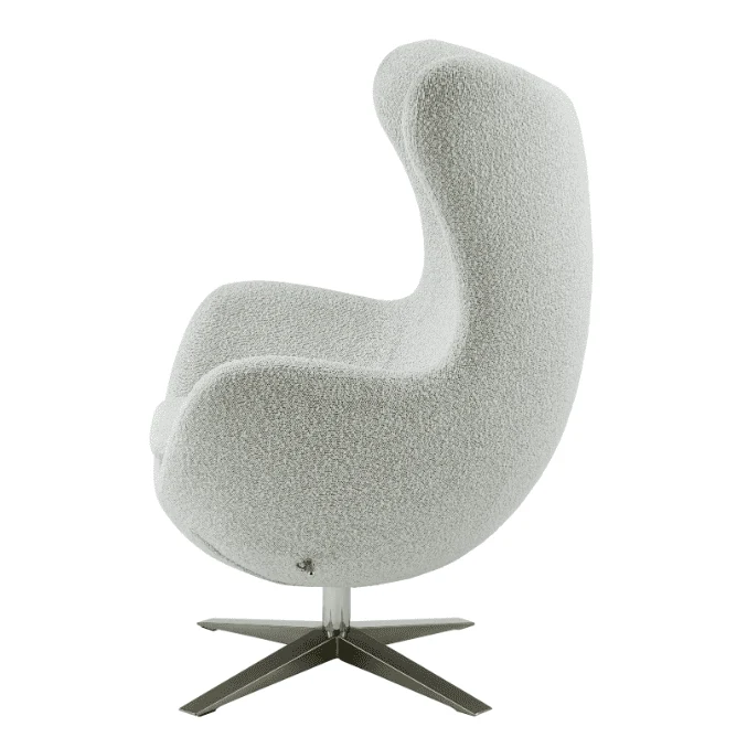 New Pacific Direct Max Fabric Swivel Rocker Accent Arm Chair Chrome Legs 6300065-563 - Image 3