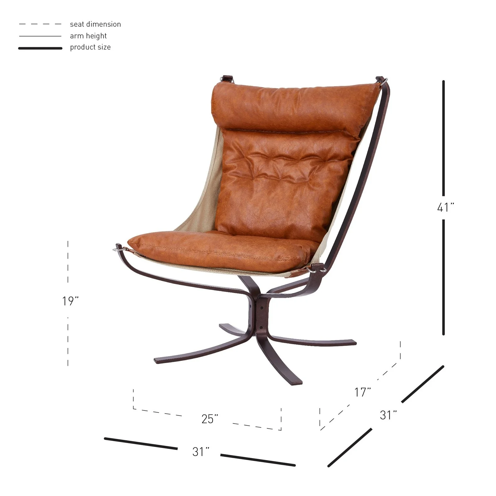 New Pacific Direct Maxton PU Chair 1240001-353 - Image 6
