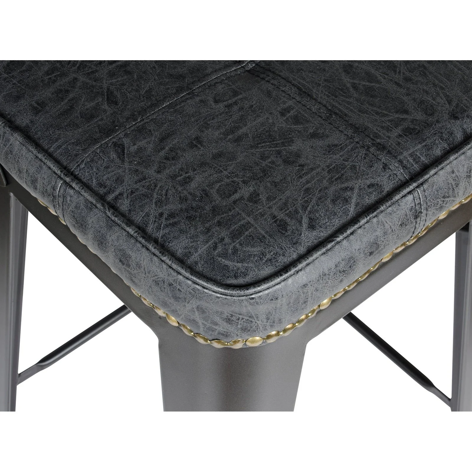 New Pacific Direct Metropolis PU Leather Low Back Counter Stool, (Set of 4) 9300032-240 - Image 5