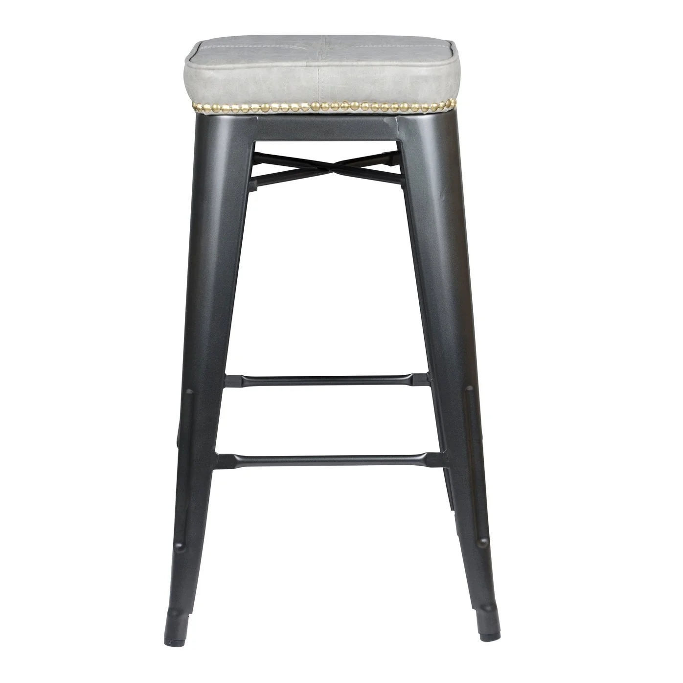 New Pacific Direct Metropolis PU Metal Counter Stool, (Set of 4) 9300028-239 - Image 2