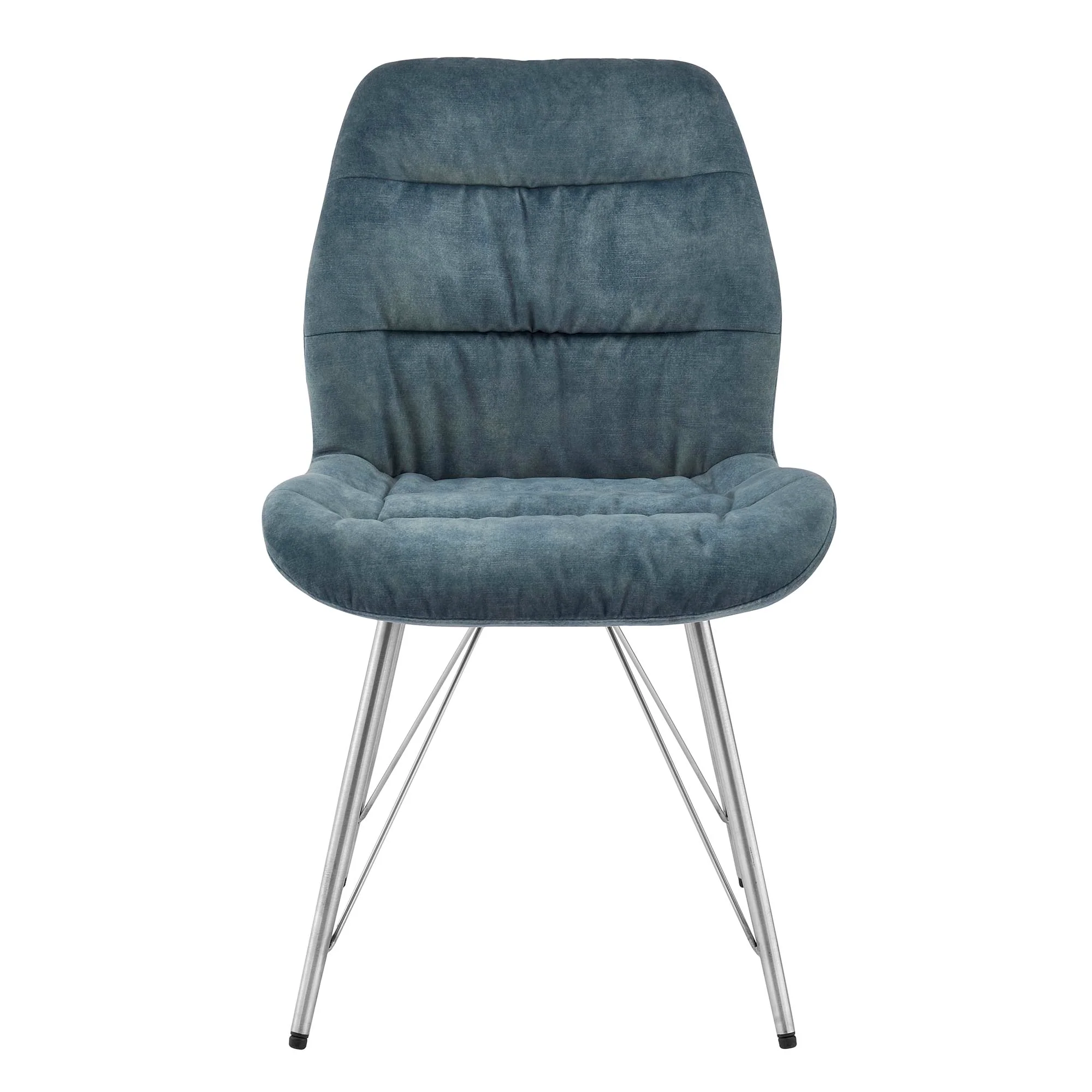 New Pacific Direct Raven Velvet Fabric Dining Side Chair, (Set of 2) 1060018-217 - Image 3