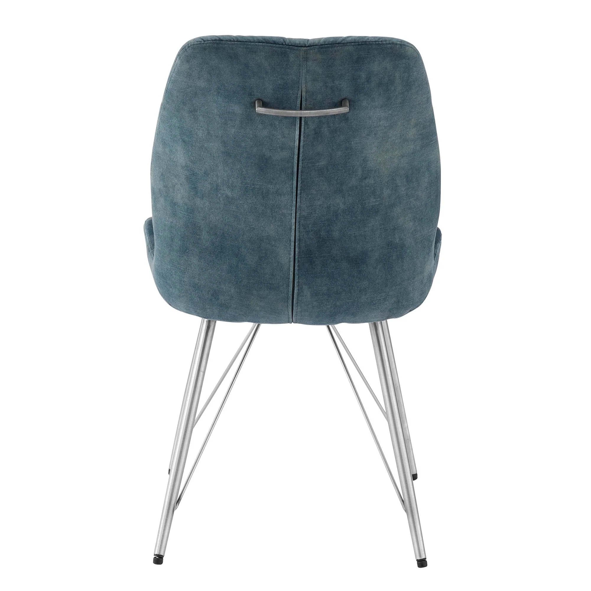 New Pacific Direct Raven Velvet Fabric Dining Side Chair, (Set of 2) 1060018-217 - Image 5