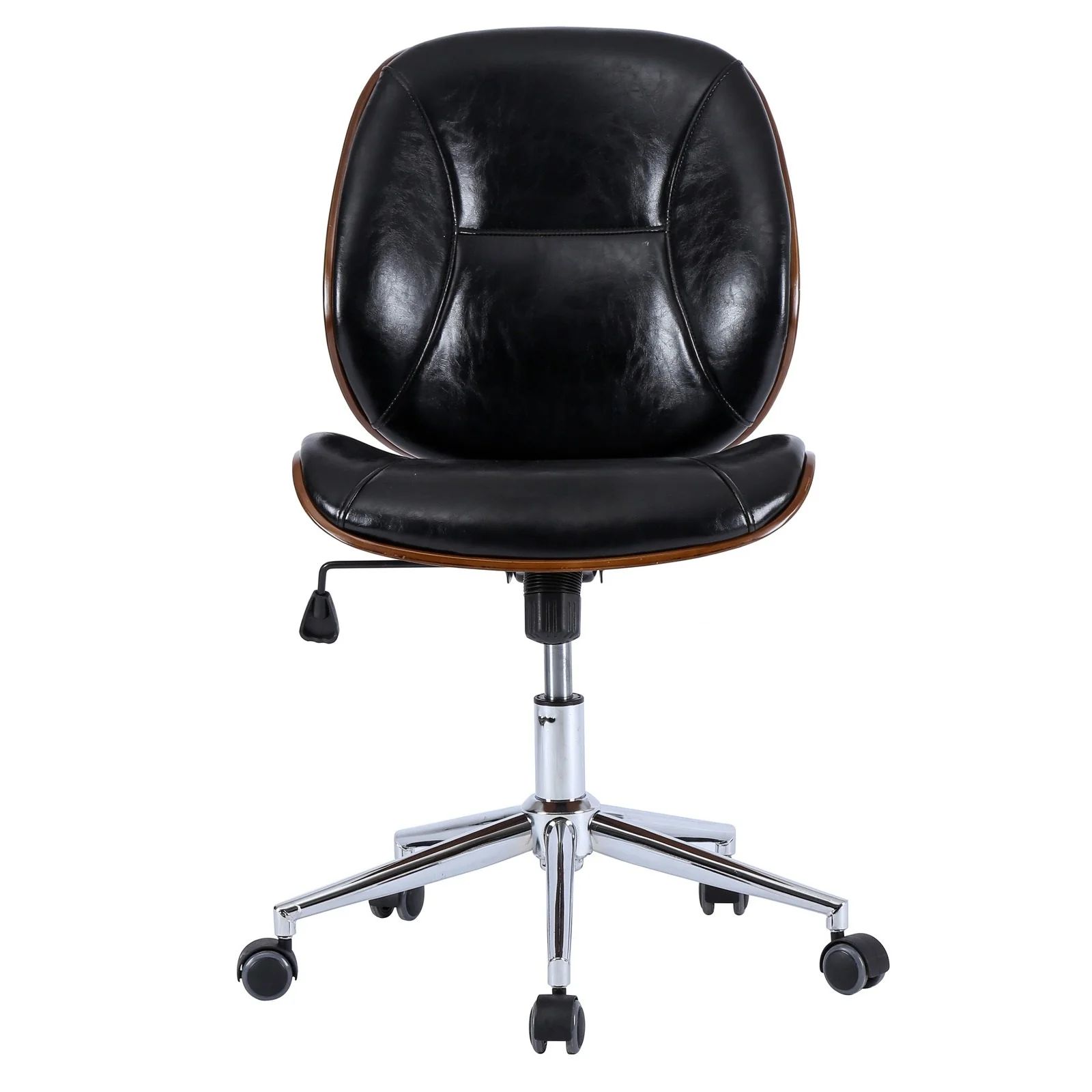New Pacific Direct Shaun PU Leather Bamboo Office Chair 1160023-BWL - Image 3