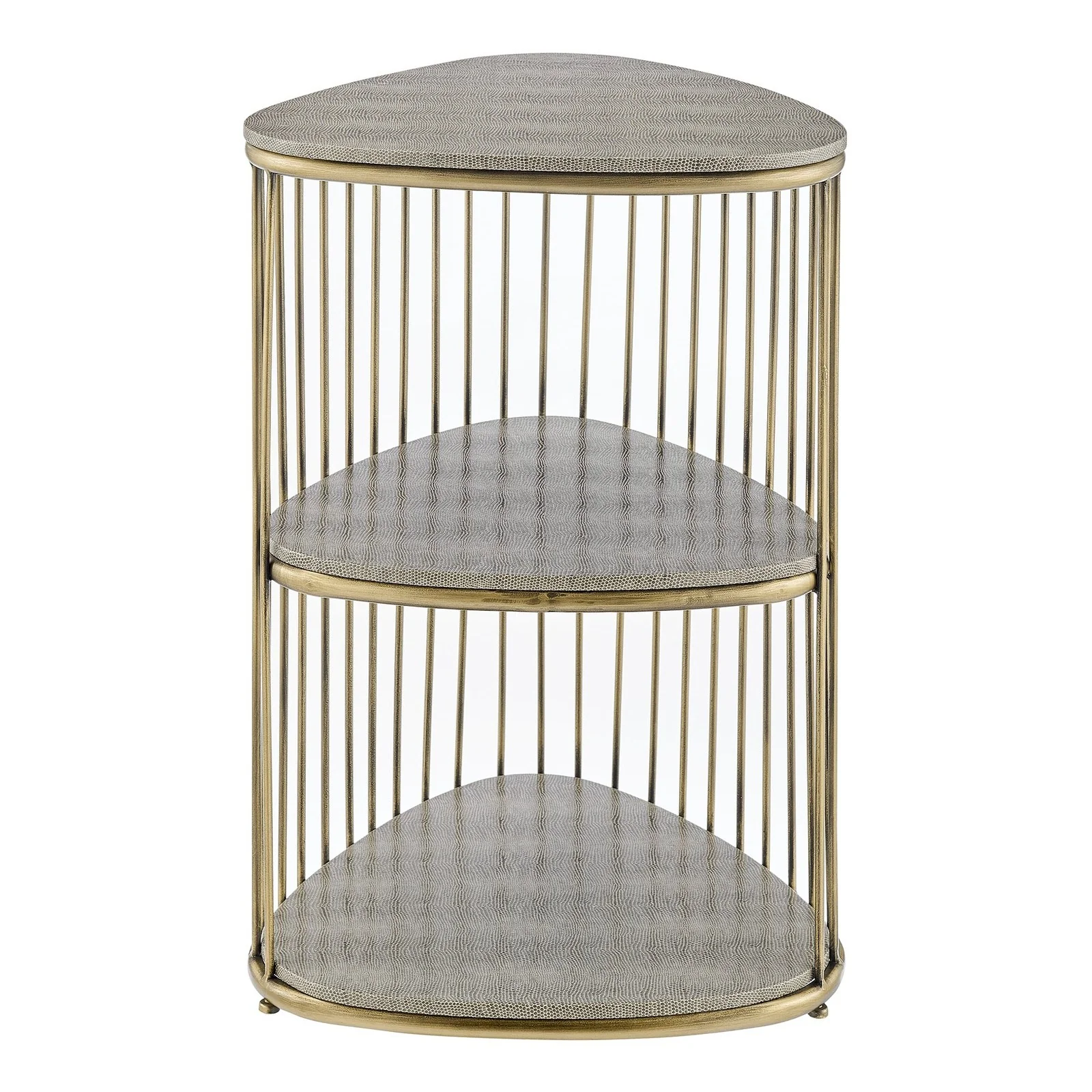 New Pacific Direct Theron Faux Shagreen Side/ End Table 1600086 - Image 6