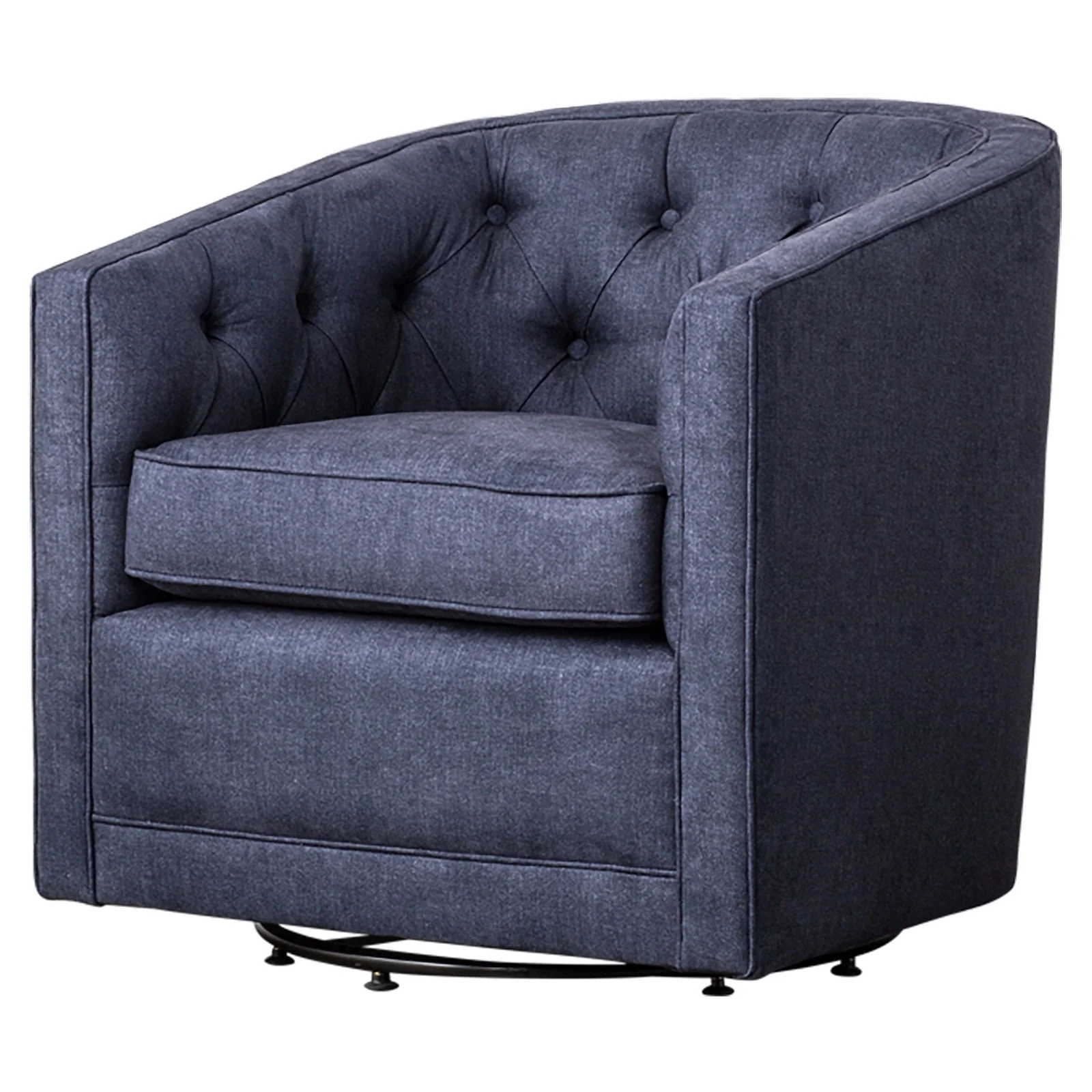 New Pacific Direct Walsh Fabric Swivel Chair 1900101-157 - Image 4