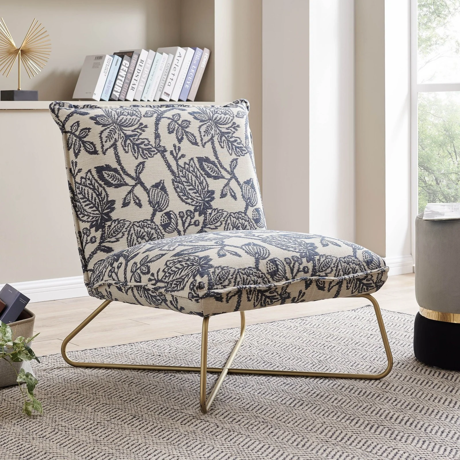 New Pacific Direct Yukon Fabric Accent Chair 9900056-516