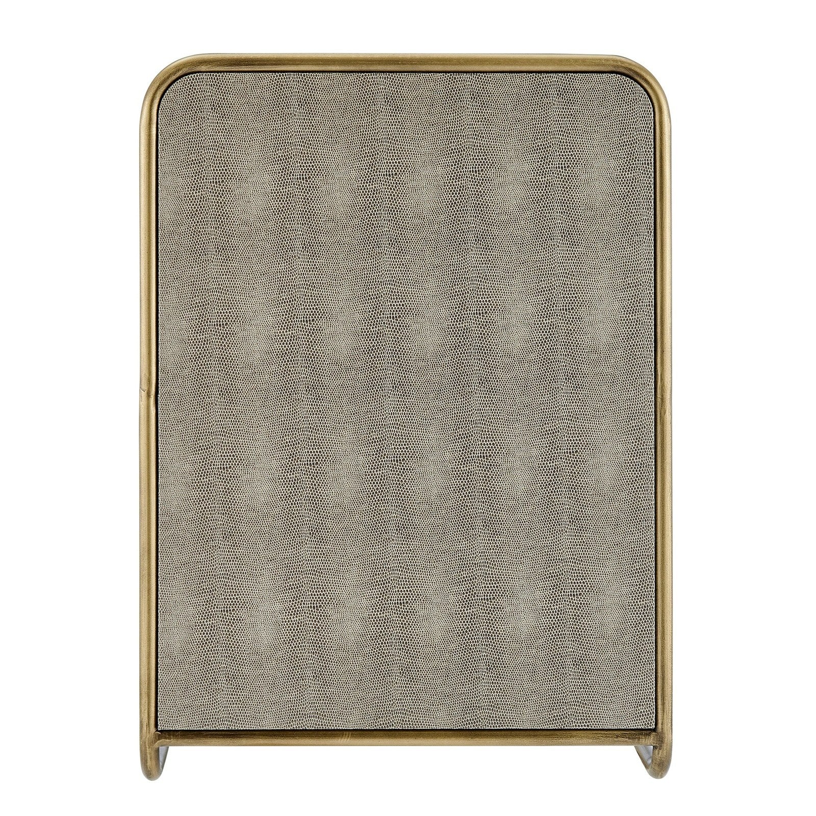 New Pacific Direct Zaire Faux Shagreen C-Side/ End Table 1600087 - Image 8