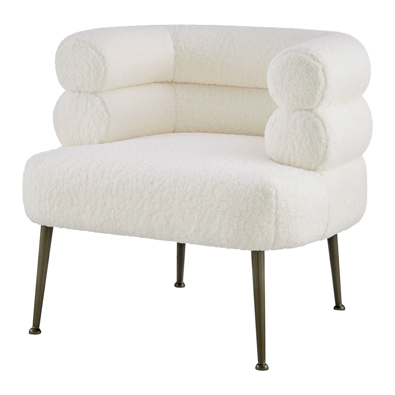 New Pacific Direct Zerline Faux Shearling Fabric Accent Chair 1250031-560 - Image 2