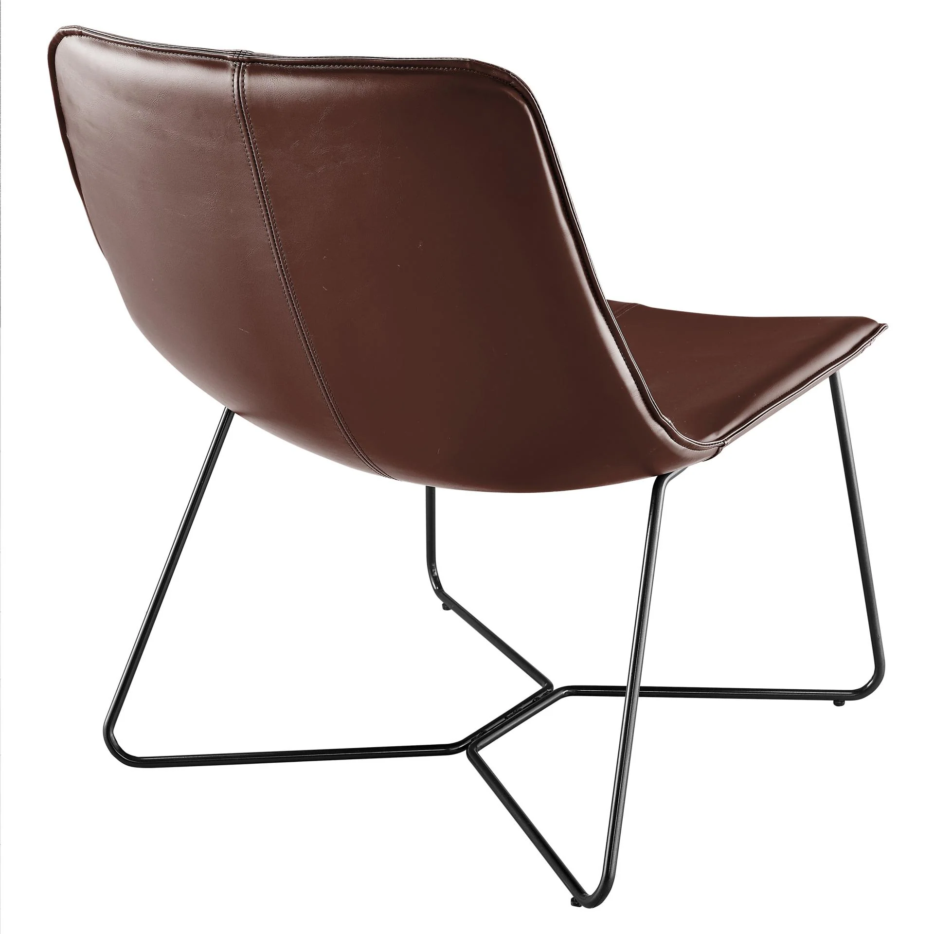 New Pacific Direct Zuma PU Leather Accent Chair 9300077-533 - Image 6