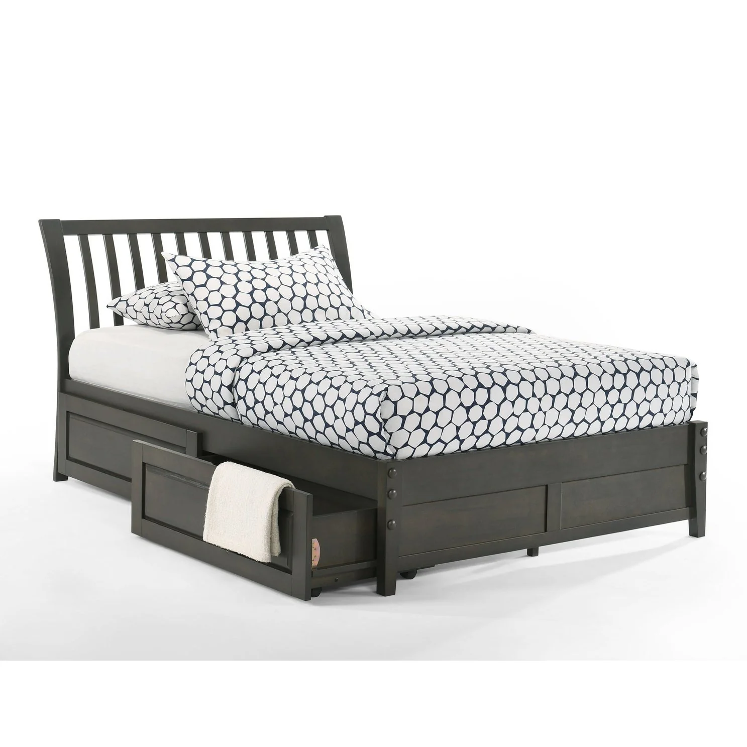 Night and Day Furniture Nutmeg Complete Bed (P-Series) - Image 36