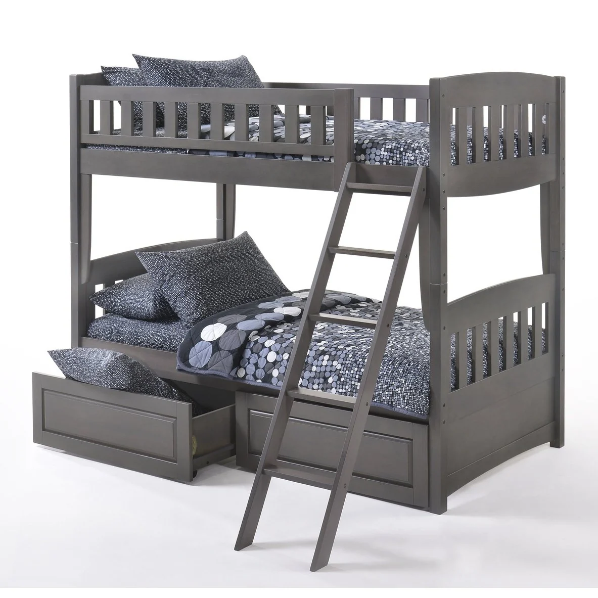 Night and Day Furniture Spices Cinnamon Twin/Twin Bunk Bed - Image 15