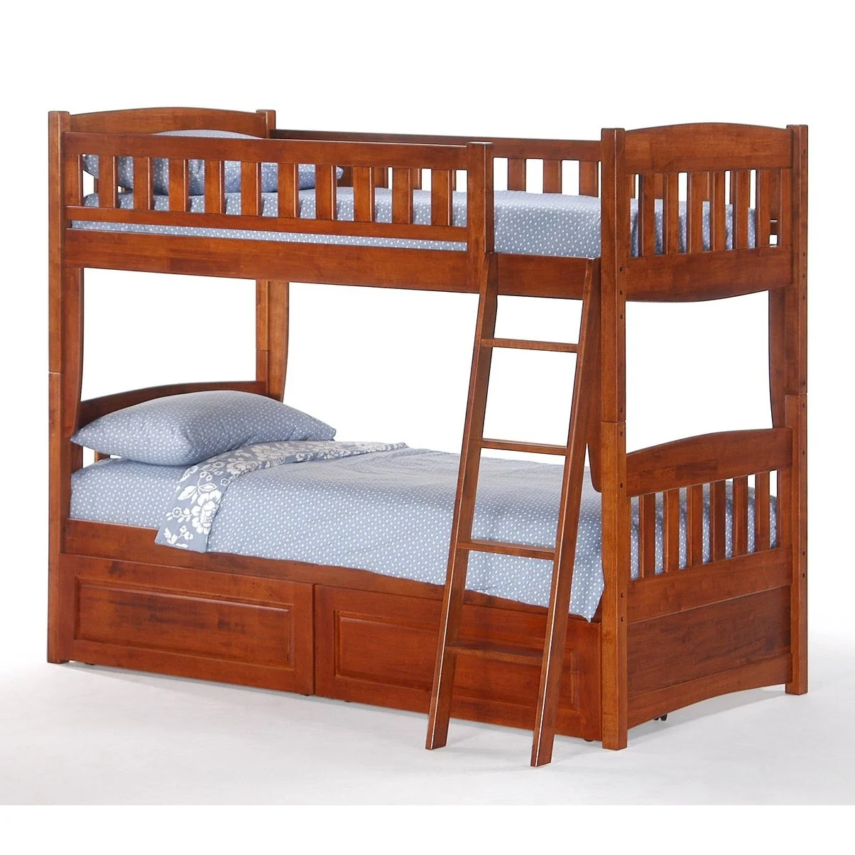 Night and Day Furniture Spices Cinnamon Twin/Twin Bunk Bed - Image 5