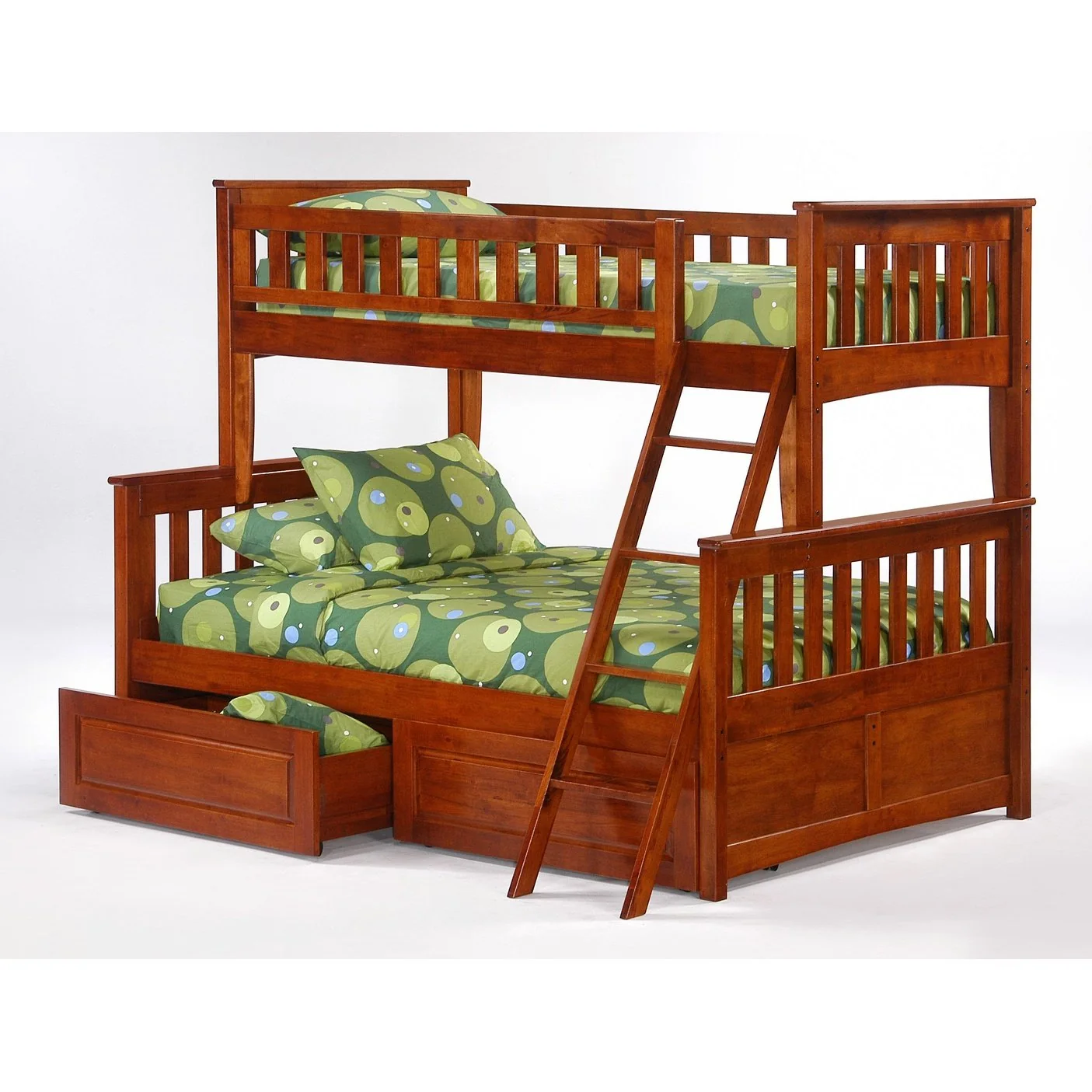 Night and Day Furniture Spices Ginger Twin/Full Bunk Bed - Image 5