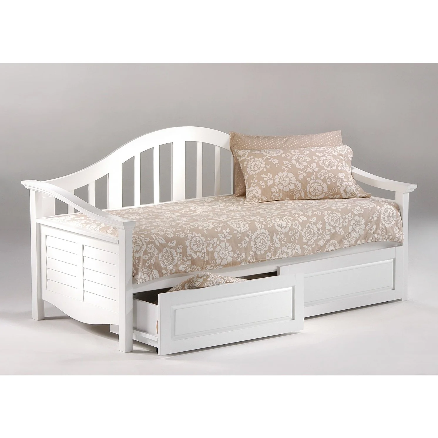 Night and Day Furniture White Seagull Daybed Complete - Image 3