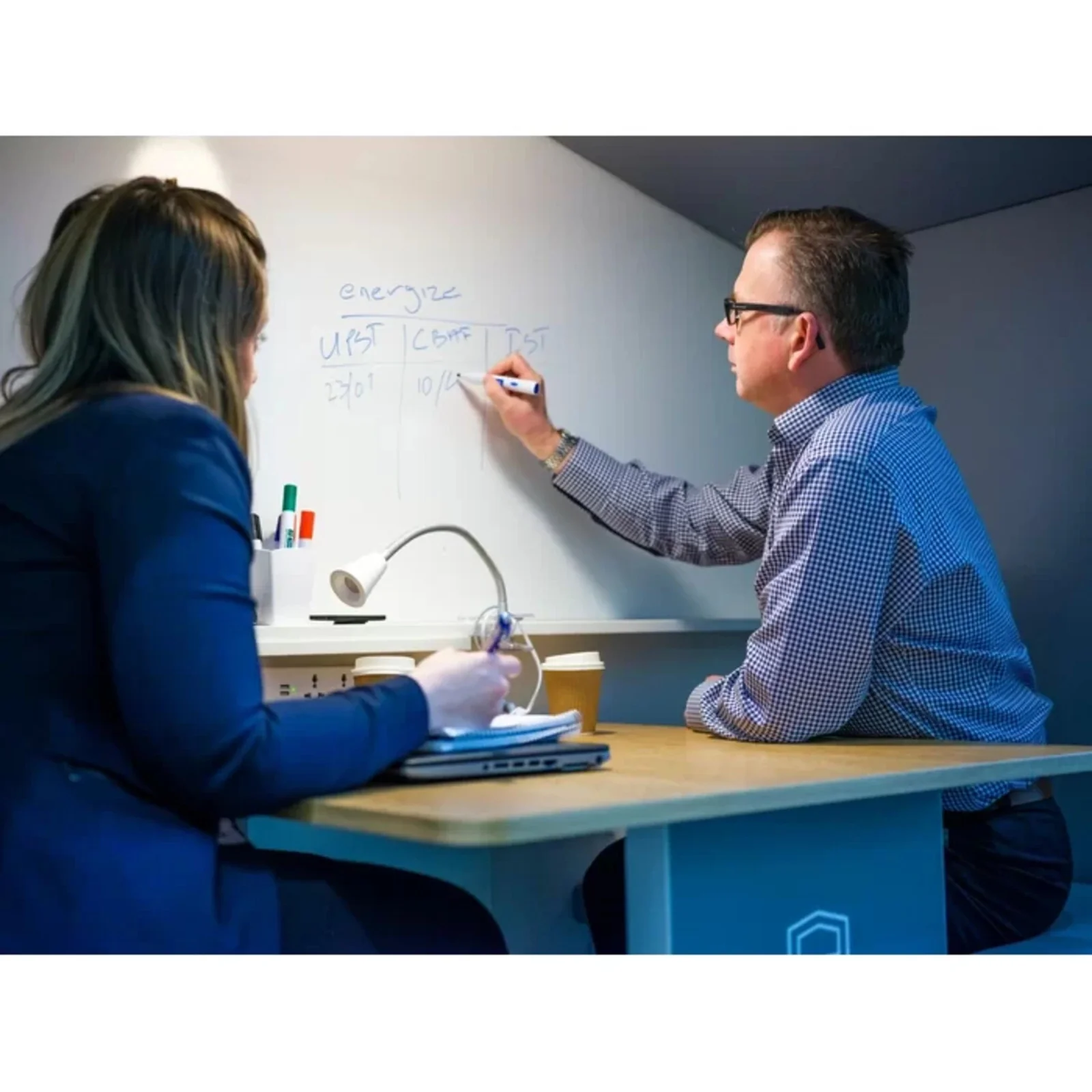 Nook Huddle Pod 2 Person Quiet Huddle Office Meeting Pod - Image 52